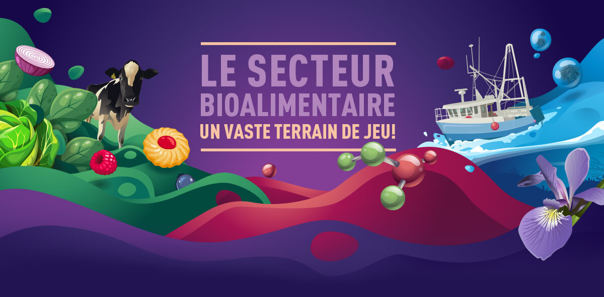 Les métiers du bioalimentaire - un vaste terrain de jeu!